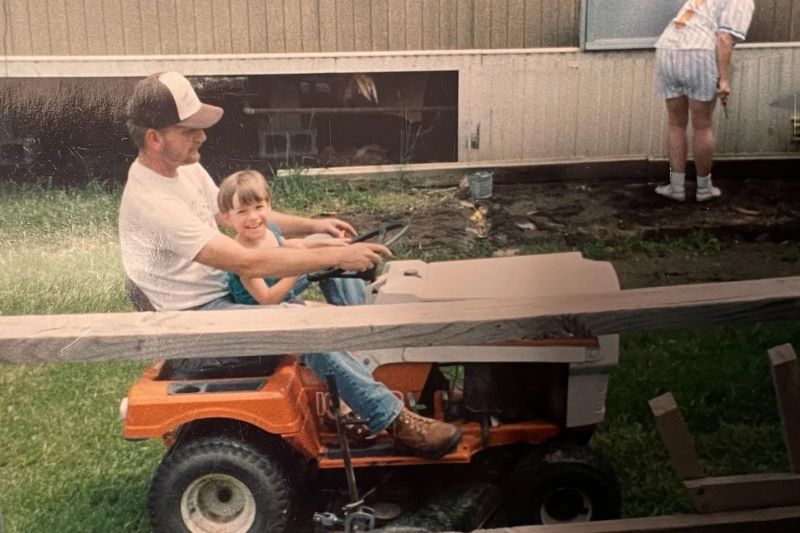 Always loved mowing